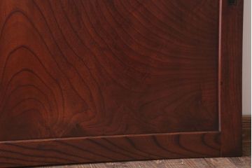 古民具・骨董　総欅材!シンプルなアンティーク板戸(2)