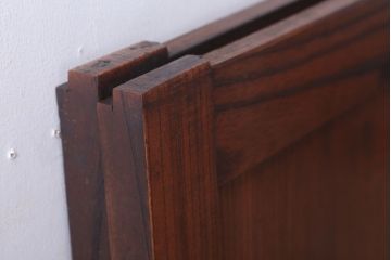 古民具・骨董　総欅材!シンプルなアンティーク板戸(2)