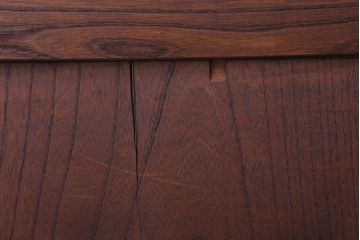 古民具・骨董　総欅材!シンプルなアンティーク板戸(2)