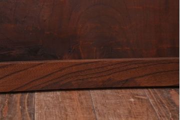 古民具・骨董　総欅材!シンプルなアンティーク板戸(2)