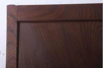 古民具・骨董　総欅材!シンプルなアンティーク板戸