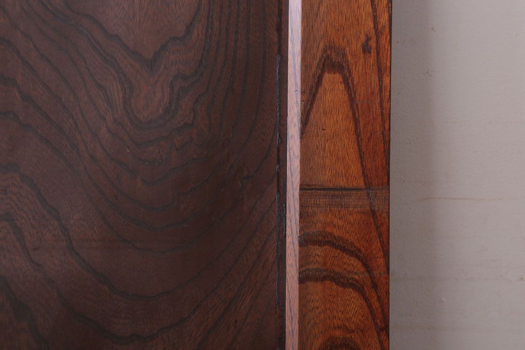 古民具・骨董　総欅材!シンプルなアンティーク板戸