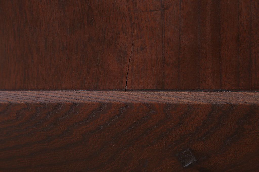 古民具・骨董　総欅材!シンプルなアンティーク板戸