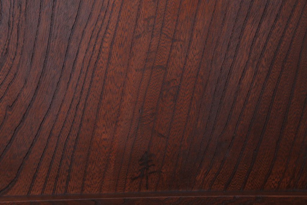 古民具・骨董　総欅材!シンプルなアンティーク板戸