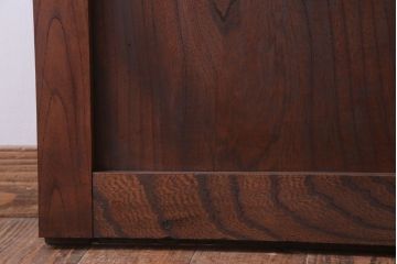 古民具・骨董　総欅材!シンプルなアンティーク板戸