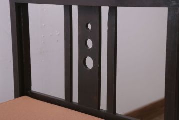 アンティーク家具　和モダン　日本楽器・山葉(ヤマハ)文化椅子　折り畳み式ロッキングチェア(椅子、折りたたみ式チェア)(R-021494)