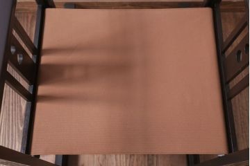 アンティーク家具　和モダン　日本楽器・山葉(ヤマハ)文化椅子　折り畳み式ロッキングチェア(椅子、折りたたみ式チェア)(R-021494)