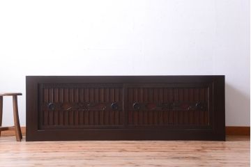 アンティーク家具　古民具・骨董　明治期　上品な時代箪笥ローボード