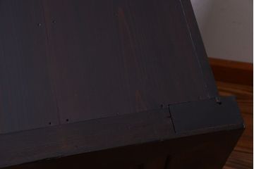 アンティーク家具　古民具・骨董　明治期　上品な時代箪笥ローボード