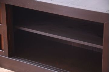 アンティーク家具　古民具・骨董　明治期　上品な時代箪笥ローボード