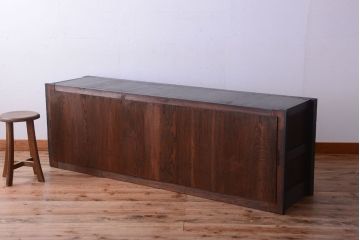 アンティーク家具　古民具・骨董　明治期　上品な時代箪笥ローボード