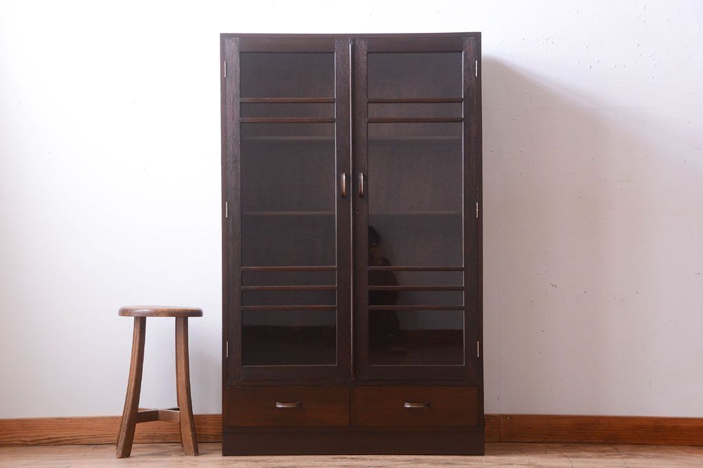 古家具　アンティーク家具　昭和　レトロ　日本家具 楽天市場】1点物 古びた質感がたまらない 裁縫箱 レトロ 木製