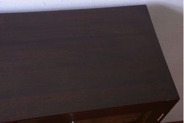 レトロ家具　昭和レトロ　古い木製のシンプルシックなブックケース(本箱)