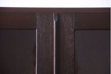 レトロ家具　昭和レトロ　古い木製のシンプルシックなブックケース(本箱)