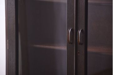 レトロ家具　昭和レトロ　古い木製のシンプルシックなブックケース(本箱)