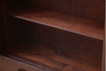 レトロ家具　昭和レトロ　古い木製のシンプルシックなブックケース(本箱)