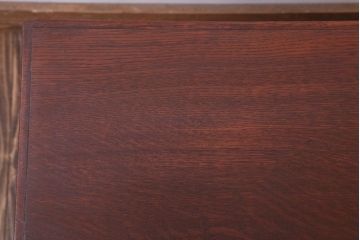 アンティーク家具　古民具・骨董　高級品!古いナラ材のアンティーク文机