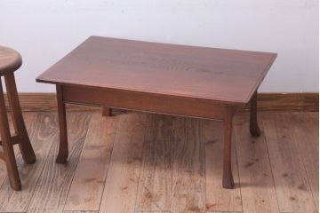 アンティーク家具　古民具・骨董　高級品!古いナラ材のアンティーク文机