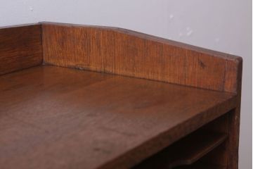 レトロ家具　昭和レトロ　古い木製の小ぶりなアンティーク書類ケース(カルテケース)