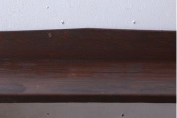 アンティーク家具　アンティーク　背の低い楔(くさび)式本棚(飾り棚・ディスプレイラック)