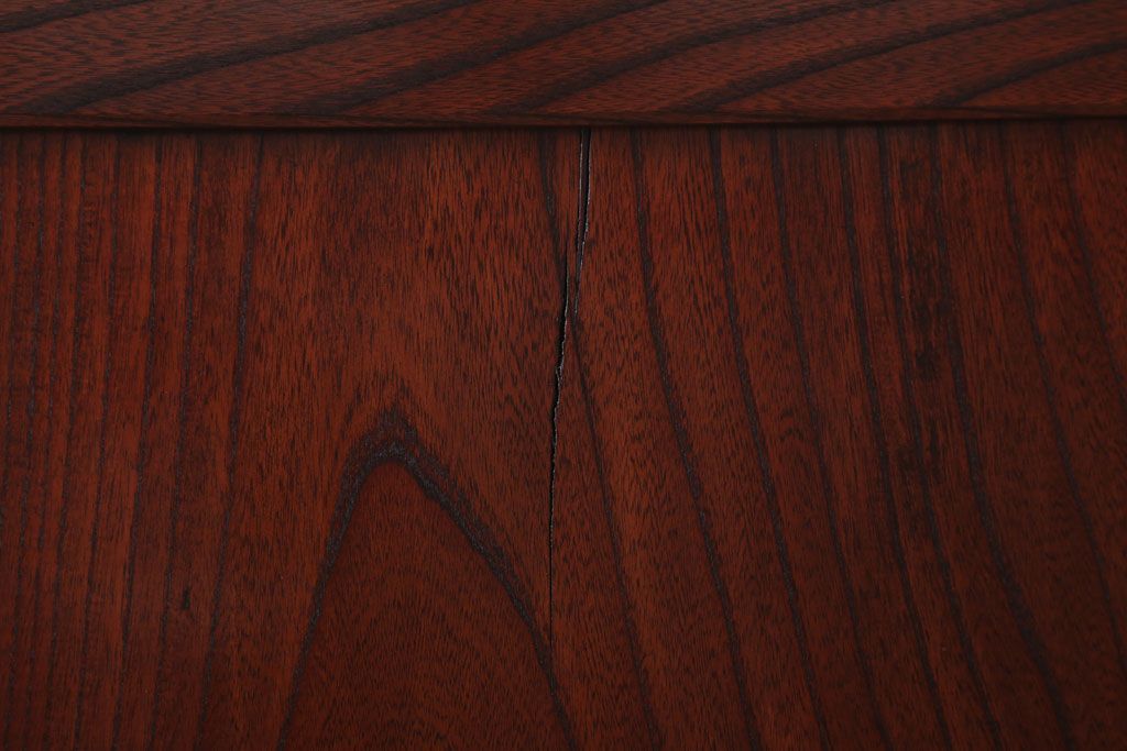 古民具・骨董　明治大正　総欅材!シンプルなアンティーク板戸(1)