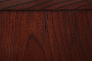 古民具・骨董　明治大正　総欅材!シンプルなアンティーク板戸(1)