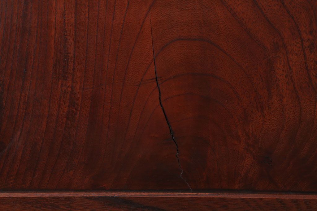 古民具・骨董　明治大正　総欅材!シンプルなアンティーク板戸(1)