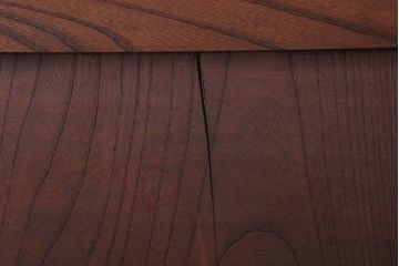 古民具・骨董　明治大正　総欅材!シンプルなアンティーク板戸(1)