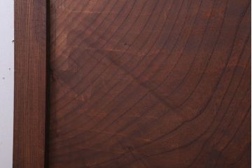 古民具・骨董　明治大正　総欅材!シンプルなアンティーク板戸(1)