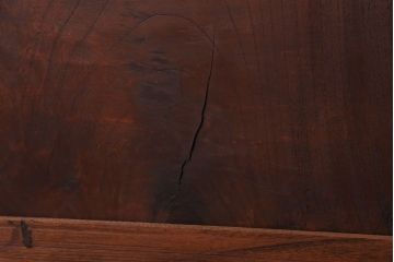 古民具・骨董　明治大正　総欅材!シンプルなアンティーク板戸(1)