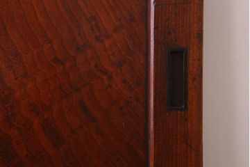 古民具・骨董　明治大正　総欅材!シンプルなアンティーク板戸(2)
