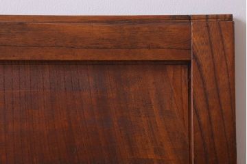 古民具・骨董　明治大正　総欅材!シンプルなアンティーク板戸(2)