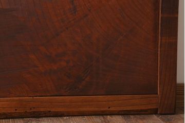 古民具・骨董　明治大正　総欅材!シンプルなアンティーク板戸(2)