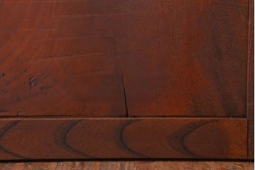 古民具・骨董　明治大正　総欅材!シンプルなアンティーク板戸(2)