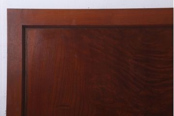 古民具・骨董　明治大正　アンティーク漆塗り板戸(1)