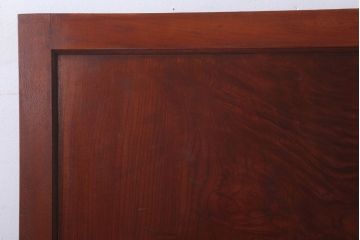 古民具・骨董　明治大正　アンティーク漆塗り板戸(2)