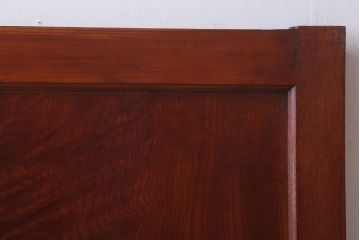 古民具・骨董　明治大正　アンティーク漆塗り板戸(2)