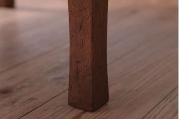 アンティーク家具　アンティーク　杢目が美しいシンプルなちゃぶ台