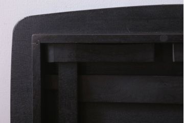 アンティーク家具　和製アンティーク　漆塗り!小さな角ちゃぶ台