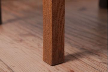 アンティーク家具　アンティーク　古い木のシンプルなちゃぶ台(2)