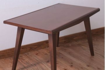 レトロ家具　和製アンティーク　シンプルでレトロなセンターテーブル