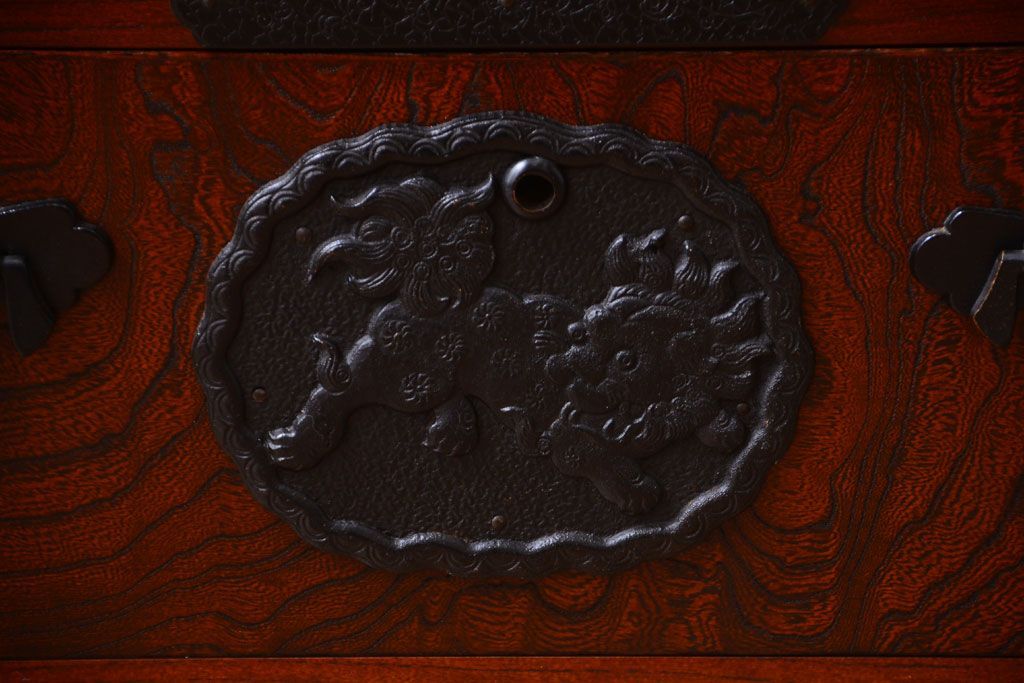 中古　民芸家具　駿河民芸小箪笥