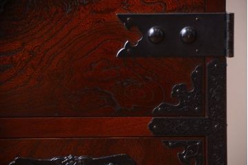 中古　民芸家具　駿河民芸小箪笥