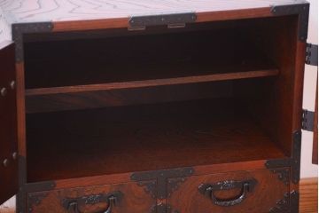 中古　民芸家具　駿河民芸小箪笥