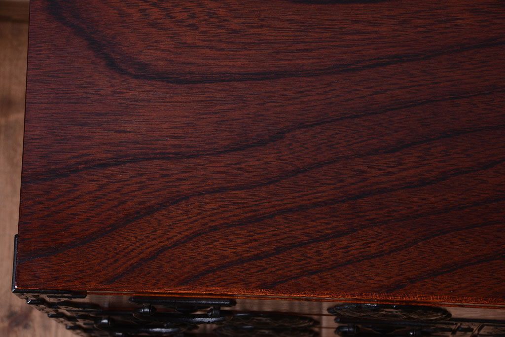 中古　伝統民芸家具　岩谷堂　極小箪笥