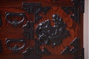 中古　伝統民芸家具　岩谷堂　極小箪笥