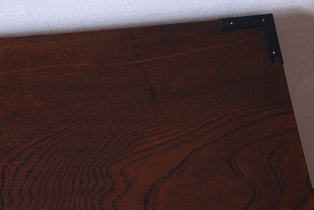 中古　民芸家具　駿河民芸　片開き戸付き箪笥