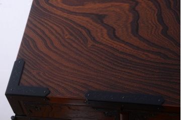 中古　民芸家具　駿河民芸　縦長箪笥