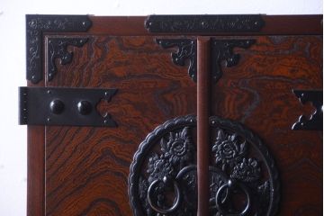 中古　民芸家具　駿河民芸　縦長箪笥