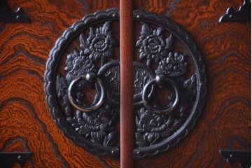 中古　民芸家具　駿河民芸　縦長箪笥